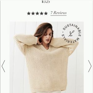 Jenni Kayne cotton cabin sweater